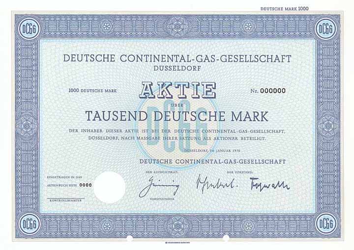 Deutsche Continental-Gas-Gesellschaft