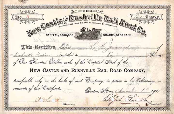 New Castle & Rushville Rail Road