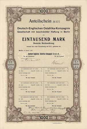 Deutsch-Englische Ostafrika-Kompagnie GmbH