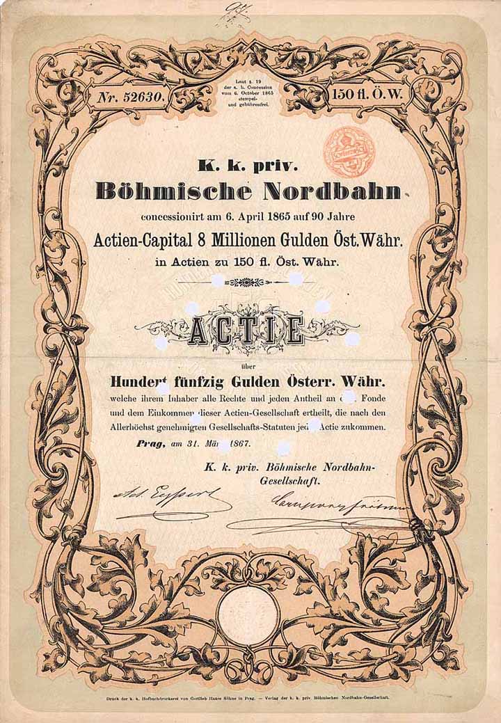 K.k. priv. Böhmische Nordbahn-Gesellschaft