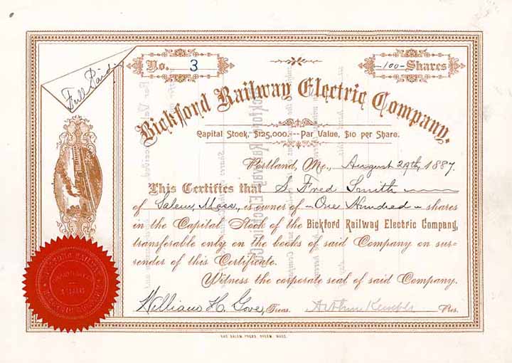 Bickford Railway Electric Co.