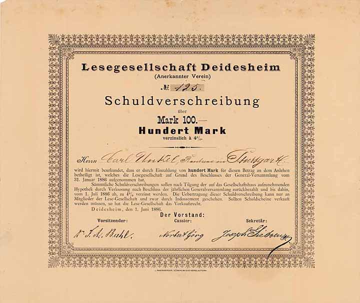 Lesegesellschaft Deidesheim