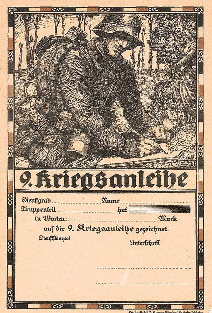 Deutsches Reich, 9. Kriegsanleihe