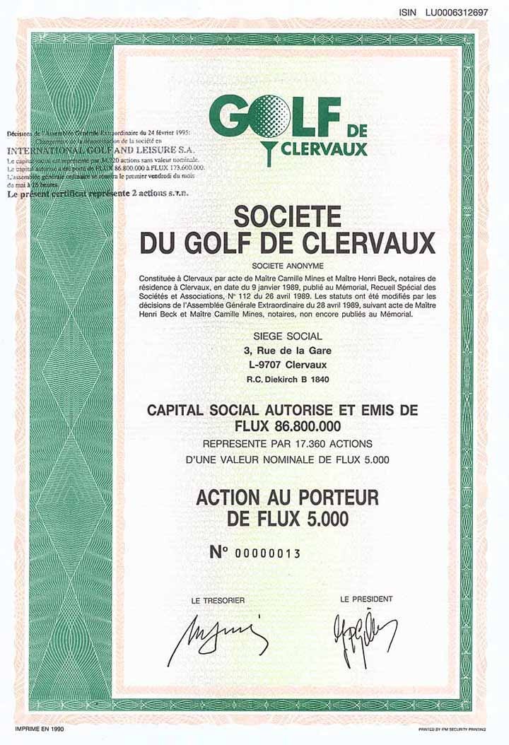 Soc. du Golf de Clervaux