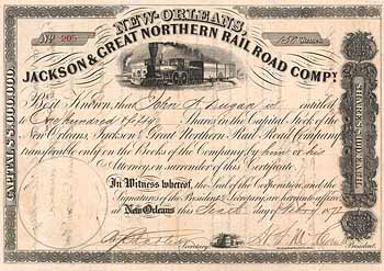 New Orleans, Jackson & Great Northern Railroad