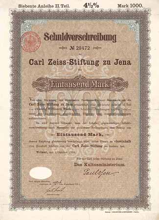 Carl Zeiss-Stiftung zu Jena