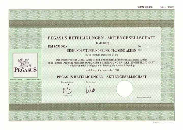 Pegasus Beteiligungen AG