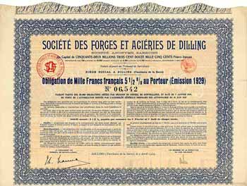 Soc. des Forges et Acieries de Dilling S.A.