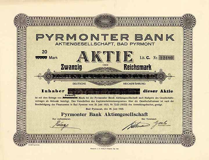 Pyrmonter Bank AG