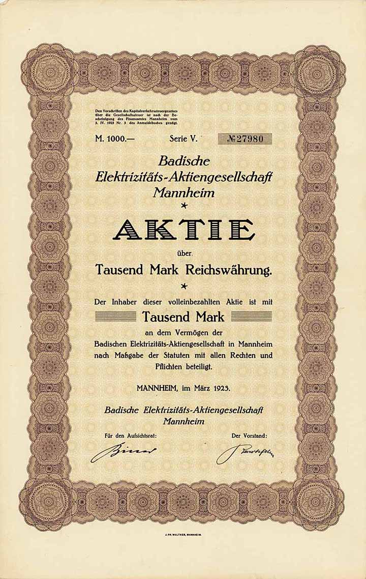 Badische Elektrizitäts-AG