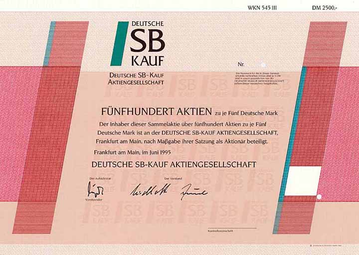 Deutsche SB-Kauf AG