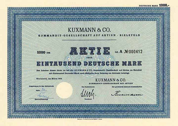 Kuxmann & Co. KGaA