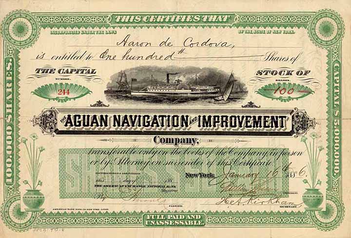 Aguan Navigation and Improvement Co.