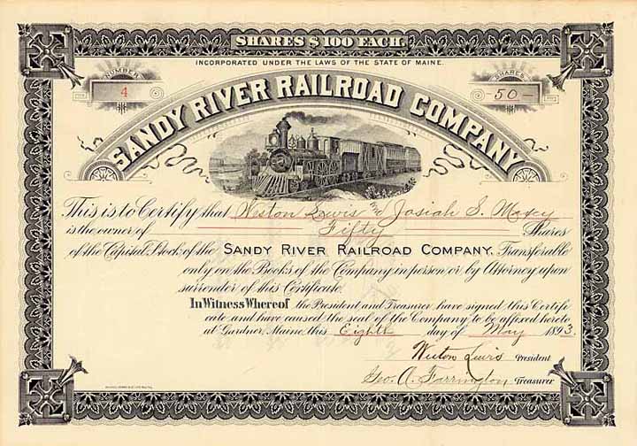 Sandy River Railroad