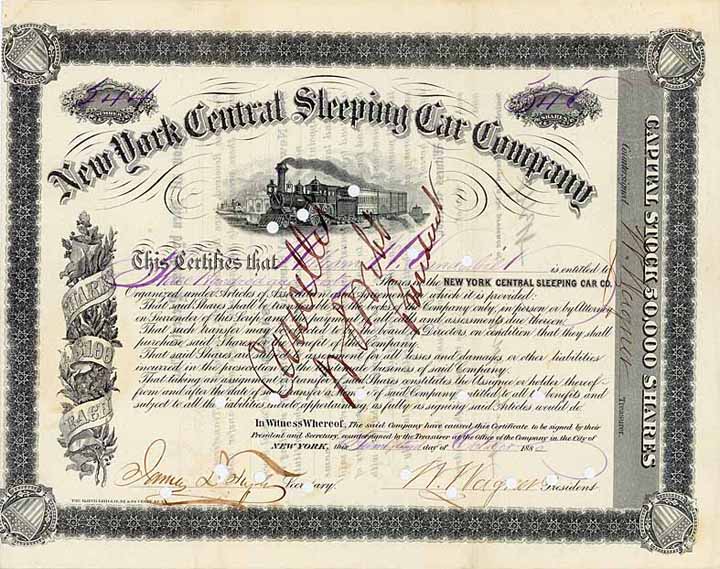 New York Central Sleeping Car Co.