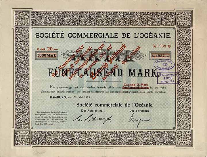 Société Commerciale de l’Océanie