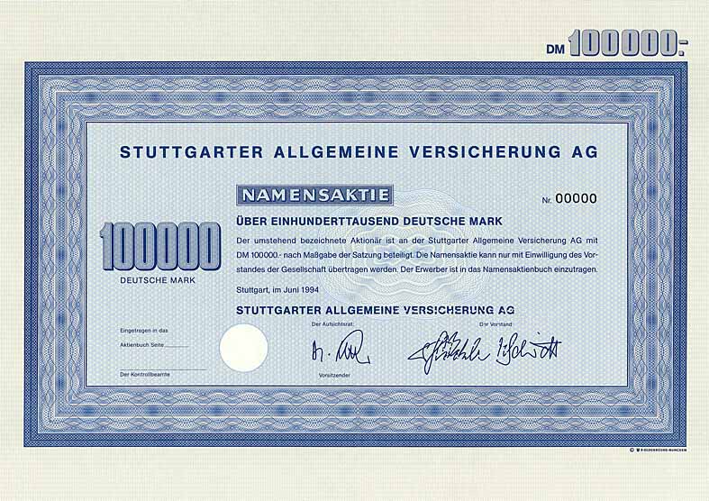 Stuttgarter Allgemeine Versicherung AG