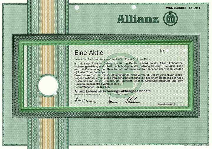 Allianz Lebensversicherungs-AG