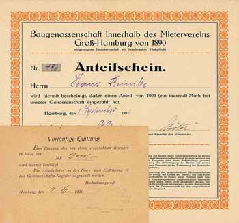 Baugenossenschaft innerhalb des Mietervereins Groß-Hamburg von 1890 eGmbH
