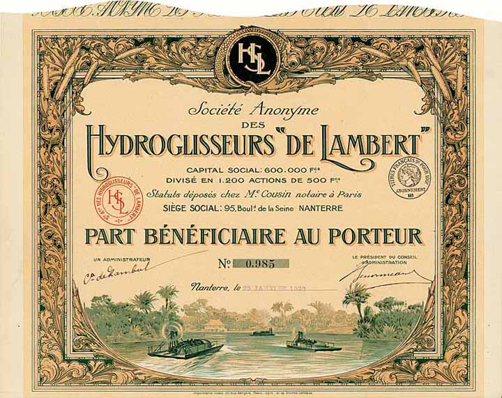 S.A. des Hydroglisseurs „de Lambert“