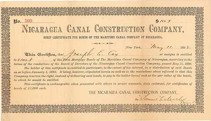 Nicaragua Canal Construction Co.