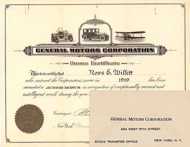 General Motors Corp. (Konvolut)