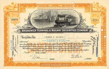 Brunswick Terminal & Railway Securities Co.