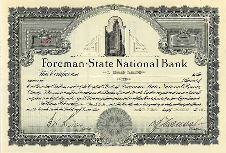 Foreman-State National Bank