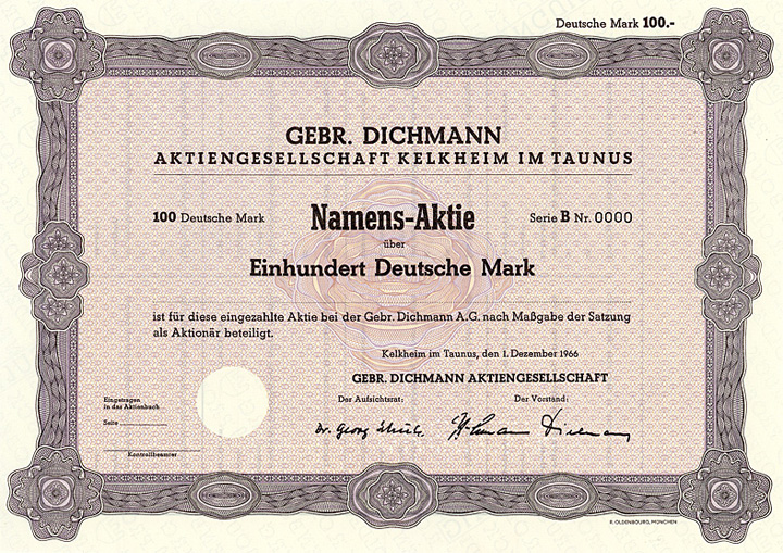 Gebr. Dichmann AG