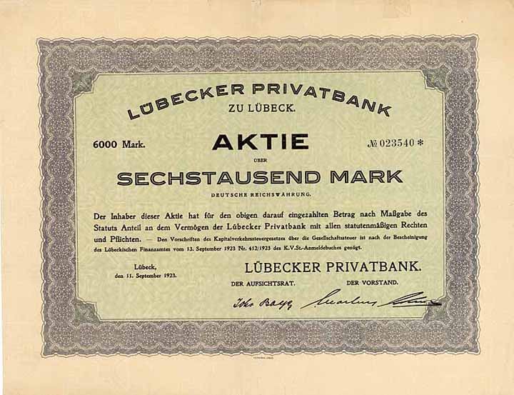 Lübecker Privatbank