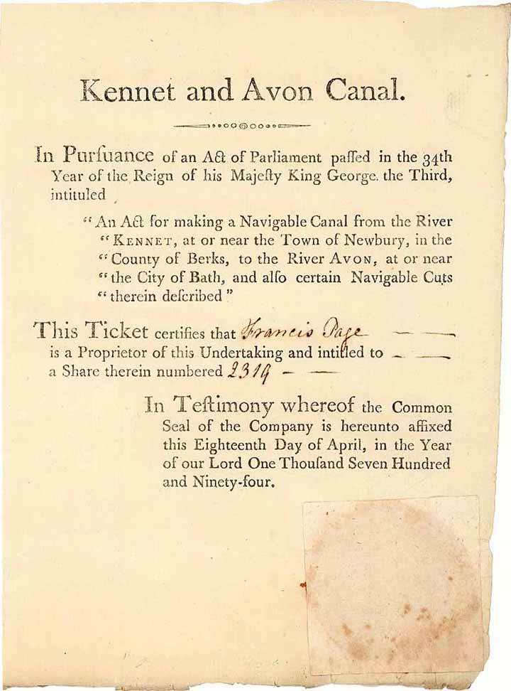 Kennet and Avon Canal Navigation