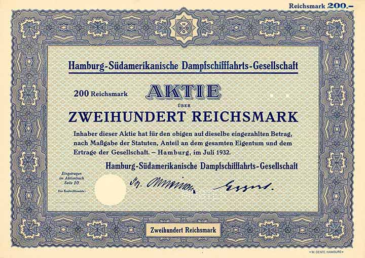 Hamburg-Südamerikanische Dampfschifffahrts-Gesellschaft