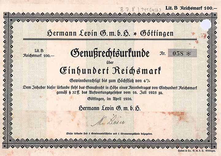 Hermann Levin GmbH