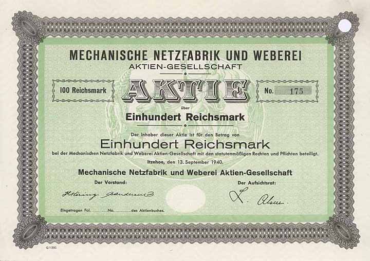Mechanische Netzfabrik und Weberei AG