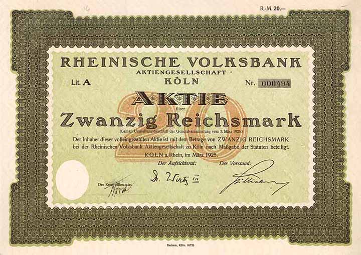 Rheinische Volksbank AG