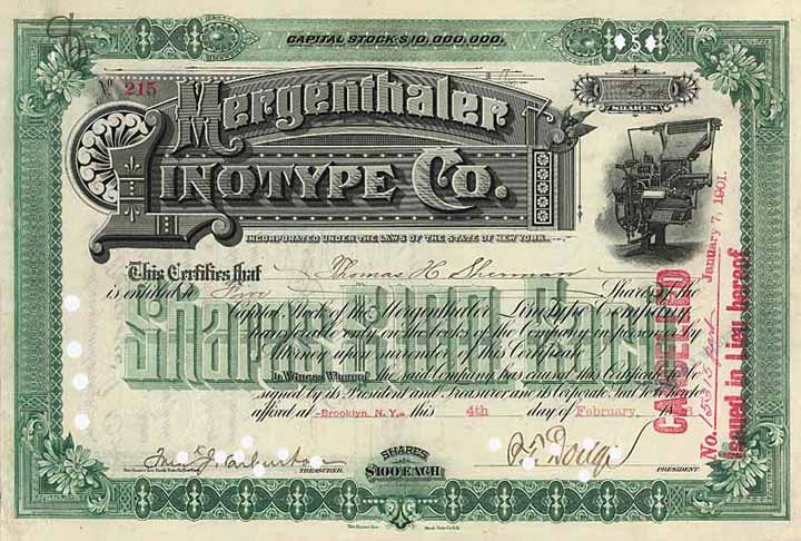 Mergenthaler Linotype Co.