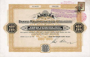 Bank Malopolski AG