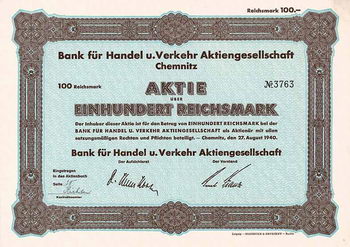 Bank für Handel und Verkehr AG