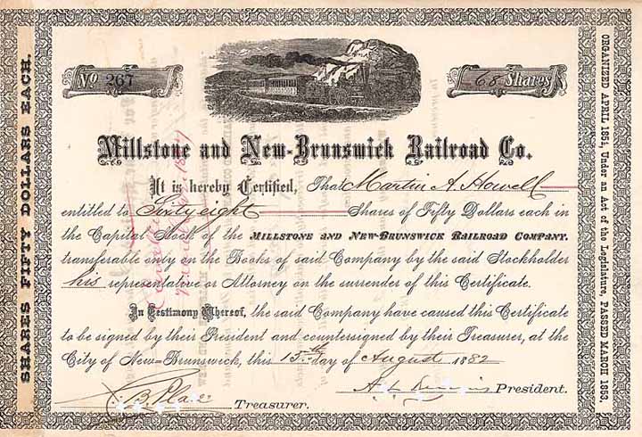 Millstone & New-Brunswick Railroad