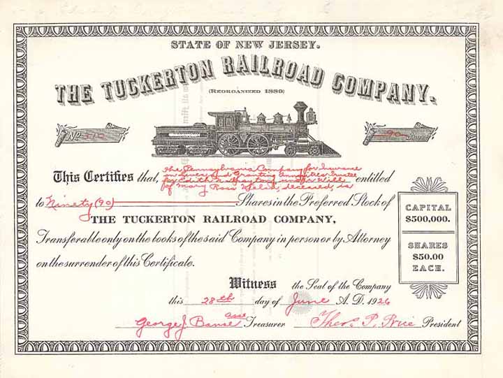 Tuckerton Railroad