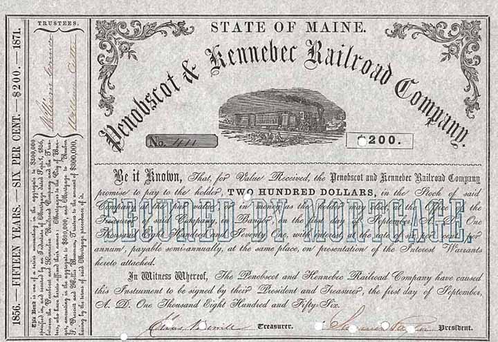 Penobscot & Kennebec Railroad