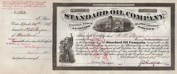 Standard Oil Co. (OU John D. Rockefeller, Oliver H. Payne)