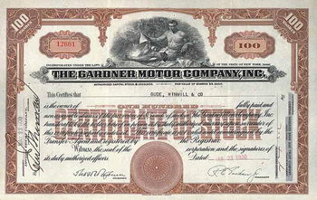 Gardner Motor Co., Inc.