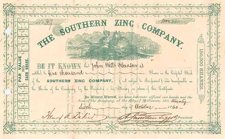 Southern Zinc Co.