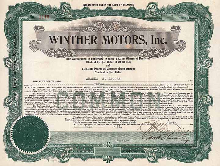 Winther Motors Inc.