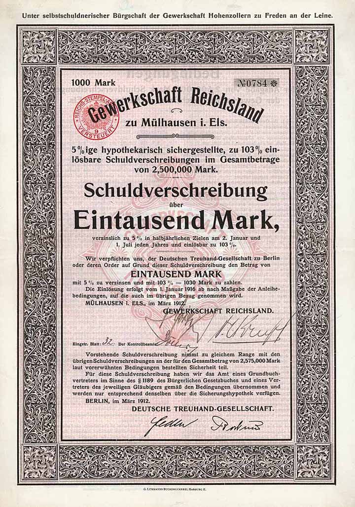 Gewerkschaft Reichsland