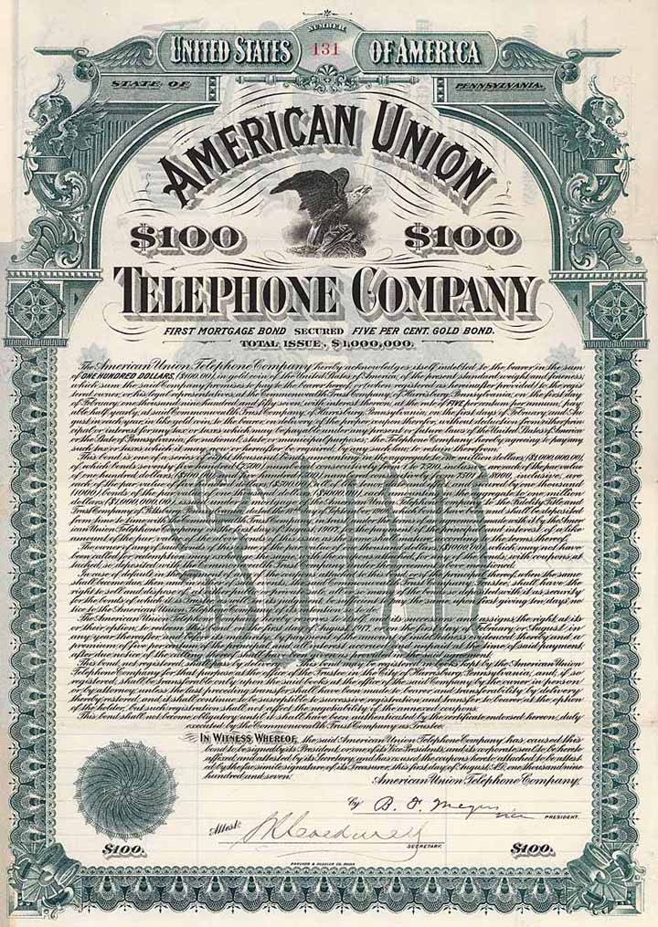 American Union Telephone Co.