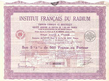 Institut Francaise du Radium Omnium Chimique et Biologique