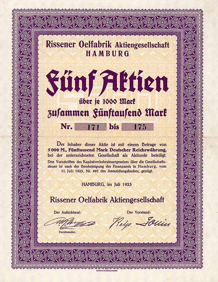 Rissener Oelfabrik AG