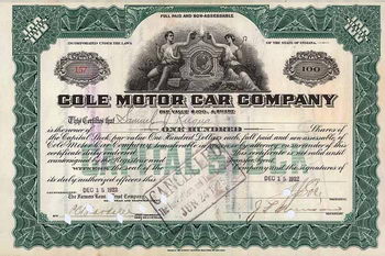 Cole Motor Car Co.